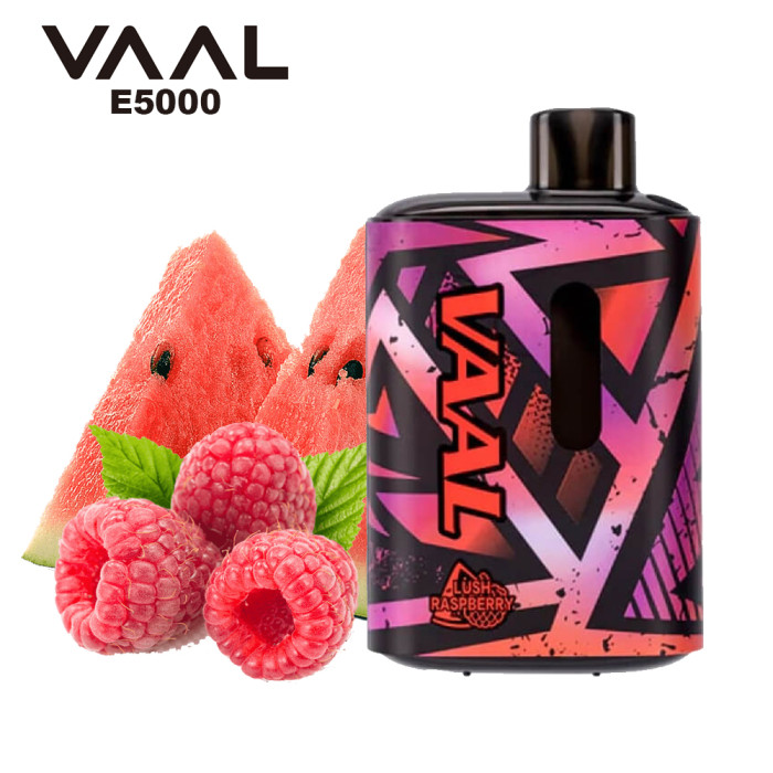Disposable electronic cigarette Joytech Vaal Lush Raspberry - 5000 puffs