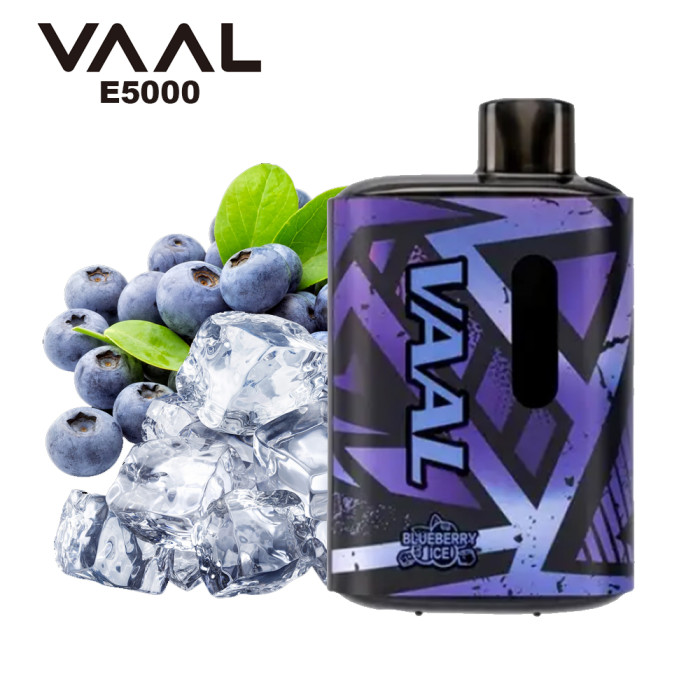 Disposable electronic cigarette Joytech Vaal Blueberry Ice - 5000 puffs