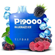 Блю Разз Айс (Blue Razz Ice) - 9000 тяг PI