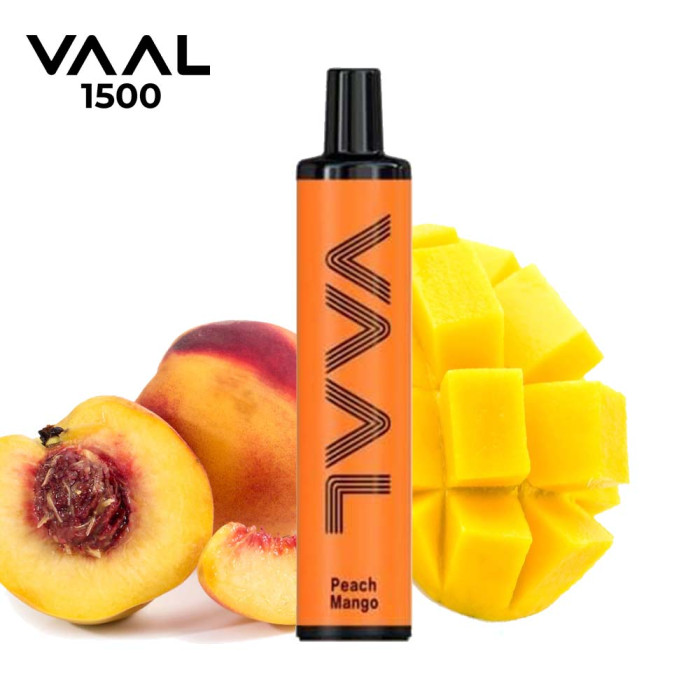Одноразова електронна сигарета Joytech Vaal (Ваал) Персик Манго (Peach Mango)- 1500 тяг